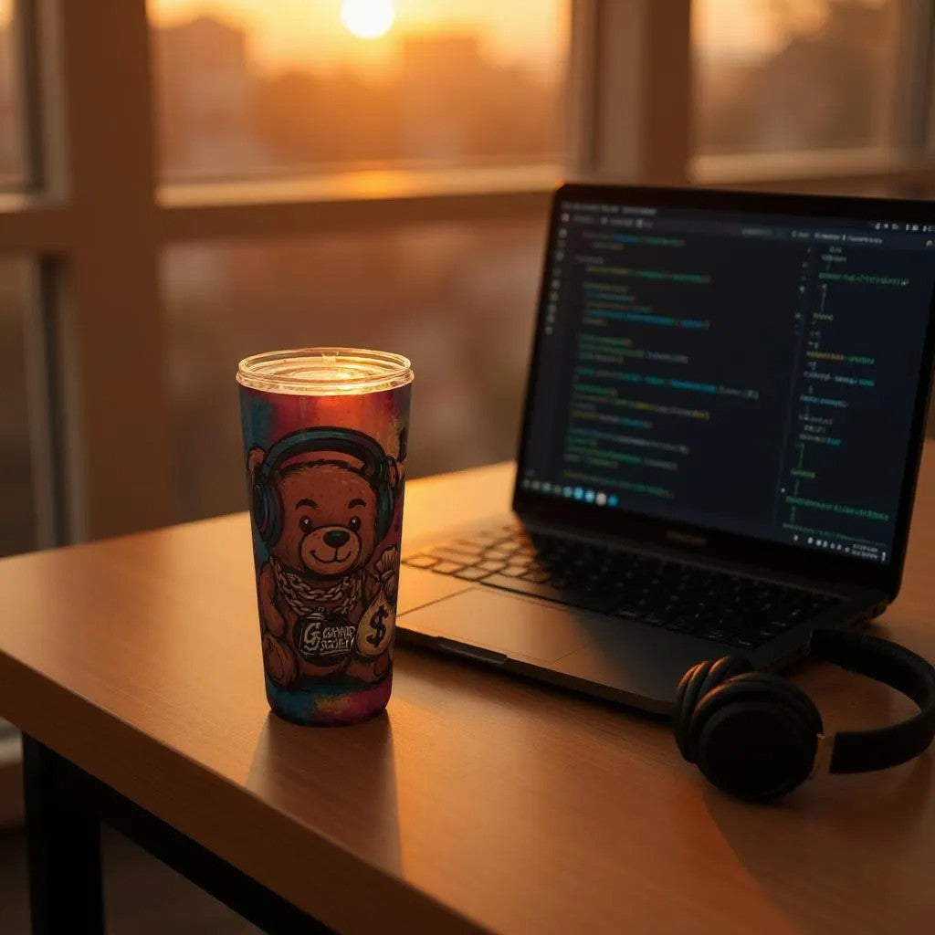 The Daily Grind Tumbler-20oz