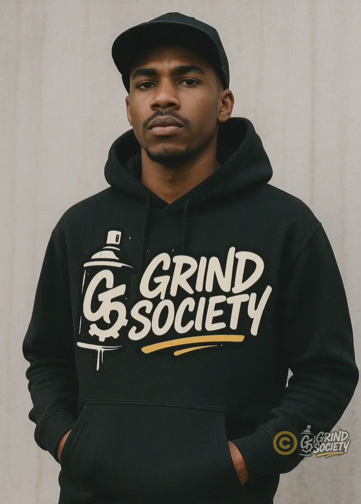 Load video: RISE. REPEAT. RULE. Grind Society is the streetwear brand built for relentless grinders — those who hustle every day to turn their dreams into reality. Join the movement and rep your grind with purpose.